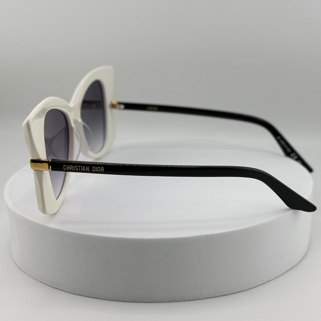 DIOR Eyewear DiorButterfly S2I Cateye Acetate Sunglasses – Women – White