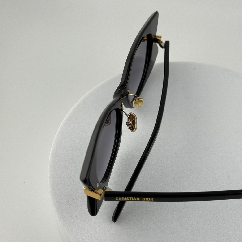 DIOR Eyewear DiorButterfly S2I Cateye Acetate Sunglasses – Women – Black