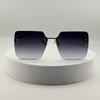 Fendi First FE4082US 30B Square Sunglasses – Gold Frame / Black Temples