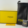 Fendi First FE4082US 30B Square Sunglasses – Gold Frame / Black Temples