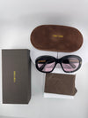 Tom Ford Women's Black Oversized Sunglasses | Elegant Designer Eyewear