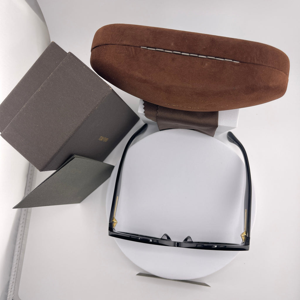 Tom Ford  Women's Black Square Sunglasses | Chic Luxury Eyewear