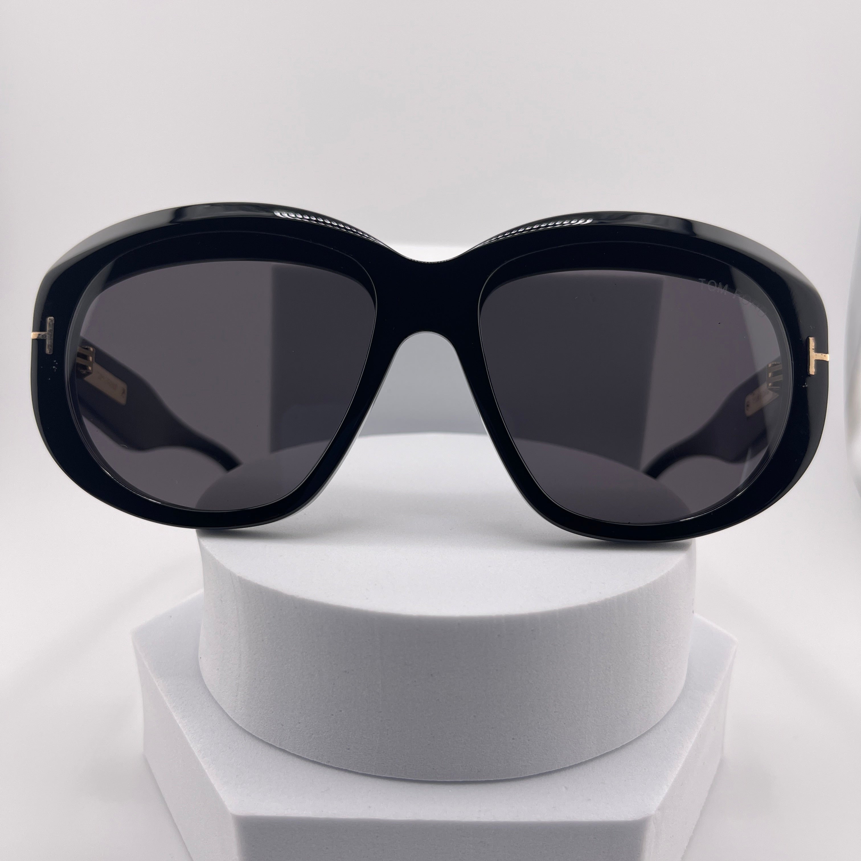 Tom Ford  Women's Black Square Sunglasses | Chic Luxury Eyewear