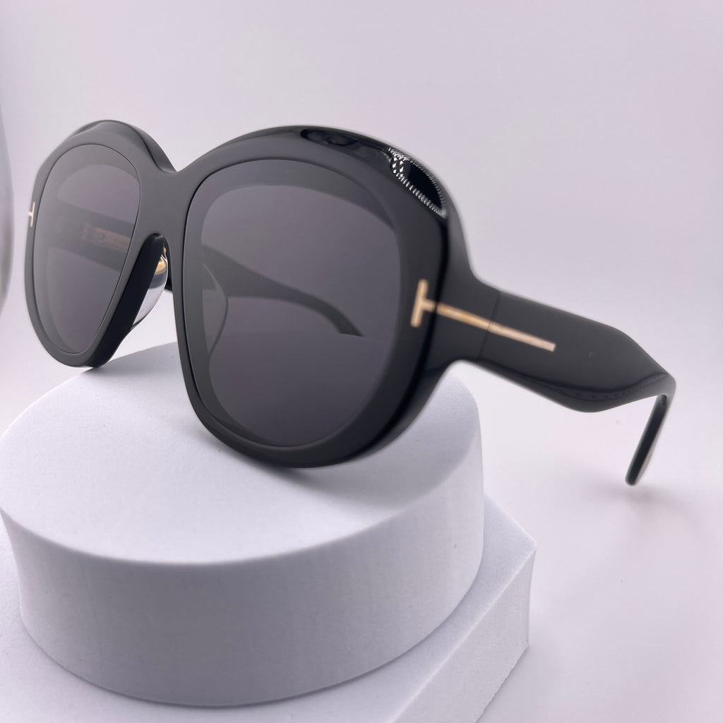 Tom Ford  Women's Black Square Sunglasses | Chic Luxury Eyewear