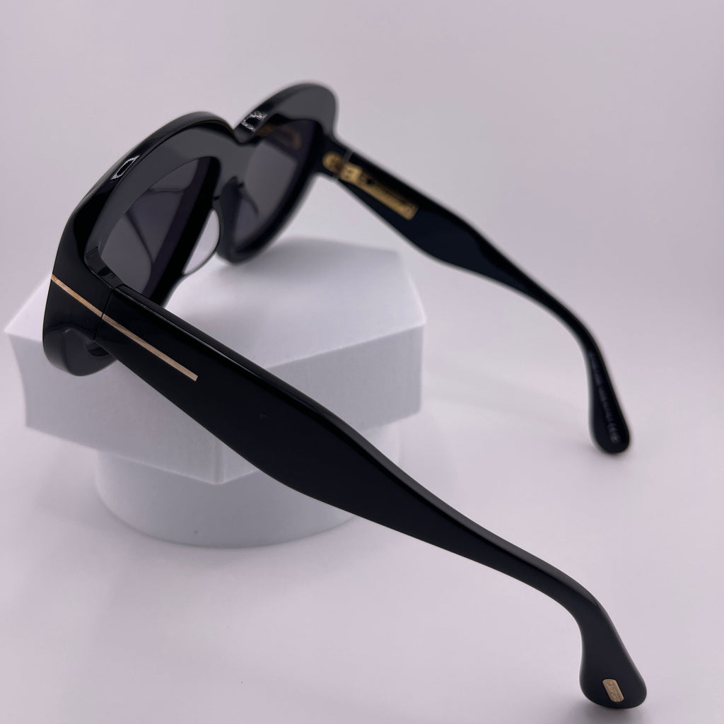 Tom Ford  Women's Black Square Sunglasses | Chic Luxury Eyewear