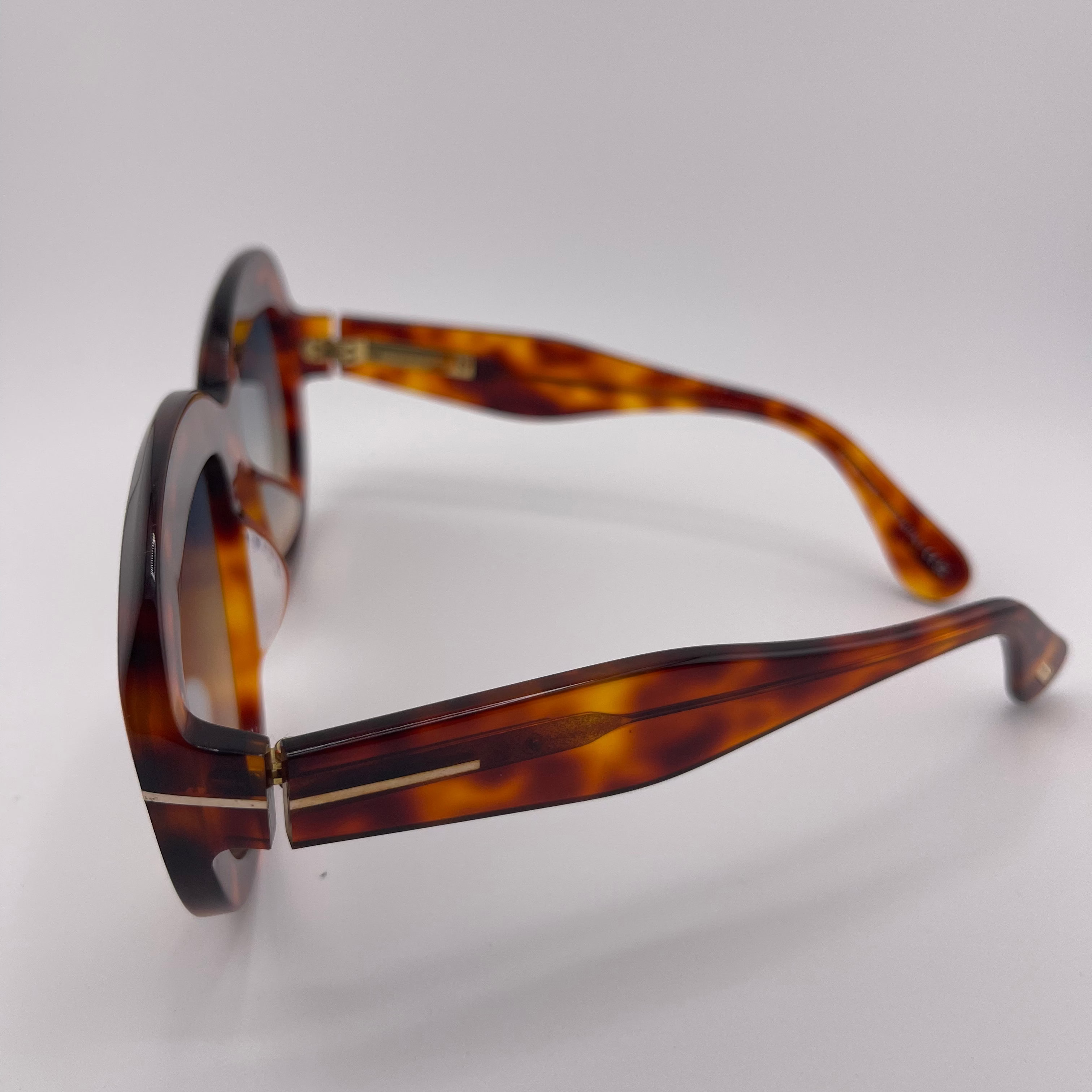 Tom Ford Women's Oversized Tortoiseshell Sunglasses