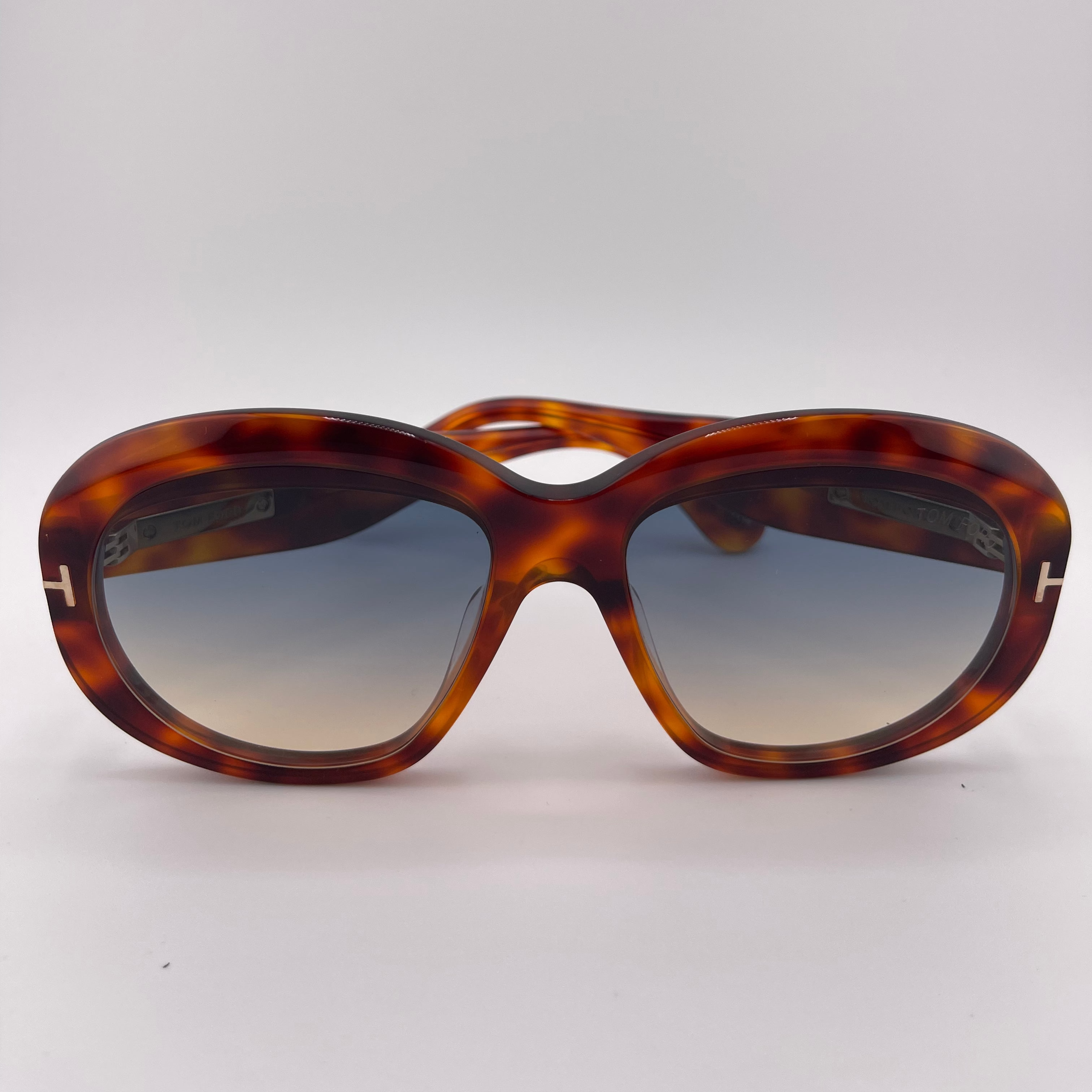 Tom Ford Women's Oversized Tortoiseshell Sunglasses