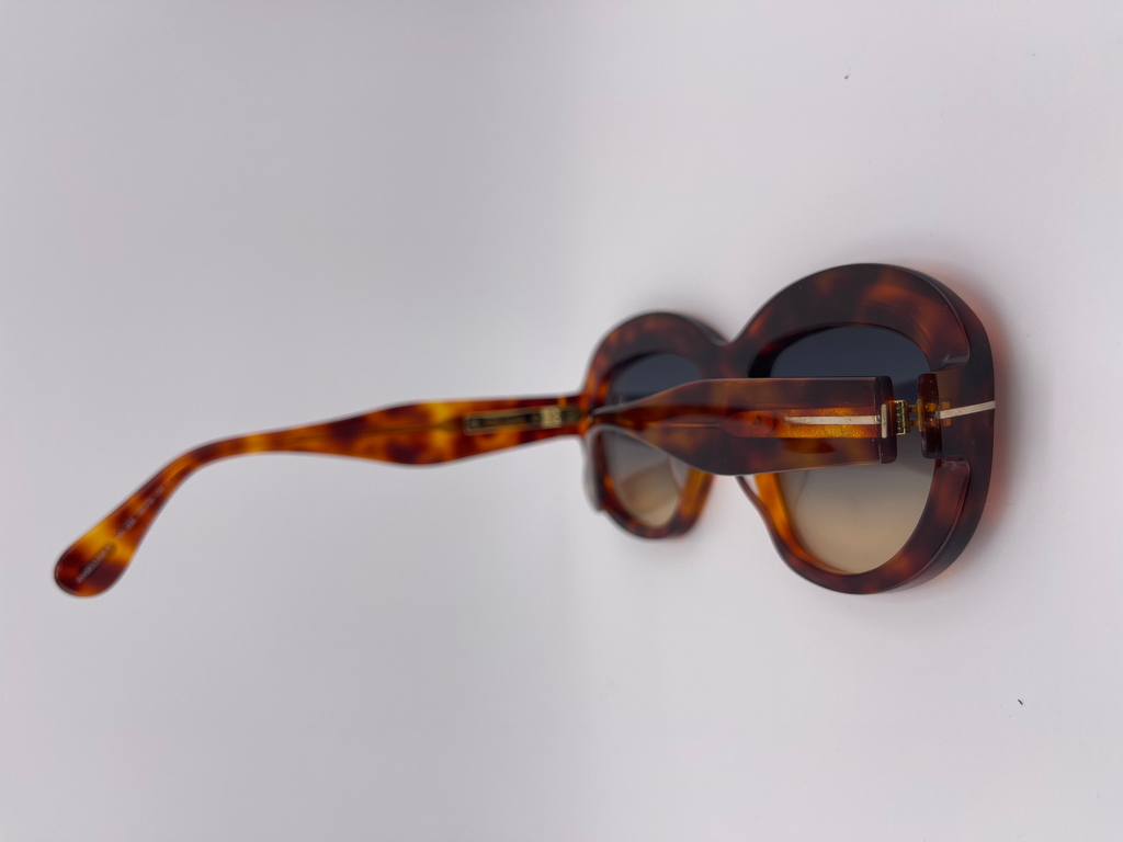 Tom Ford Women's Oversized Tortoiseshell Sunglasses