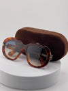 Tom Ford Women's Oversized Tortoiseshell Sunglasses | Luxury Designer Shades