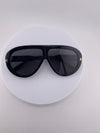 Tom Ford Classic Black Aviator Sunglasses – Designer Unisex Eyewear with Full Packaging