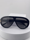 Tom Ford Classic Black Aviator Sunglasses – Designer Unisex Eyewear with Full Packaging