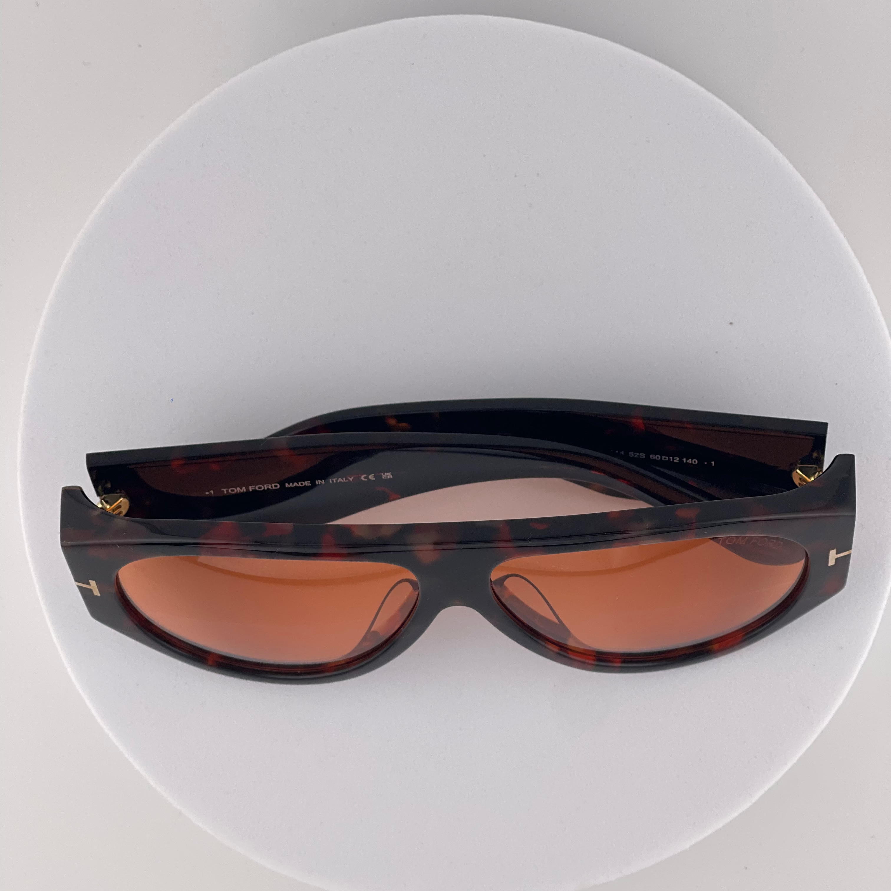 Tom Ford  Sunglasses – Orange Tint Designer Eyewear for Men & Women