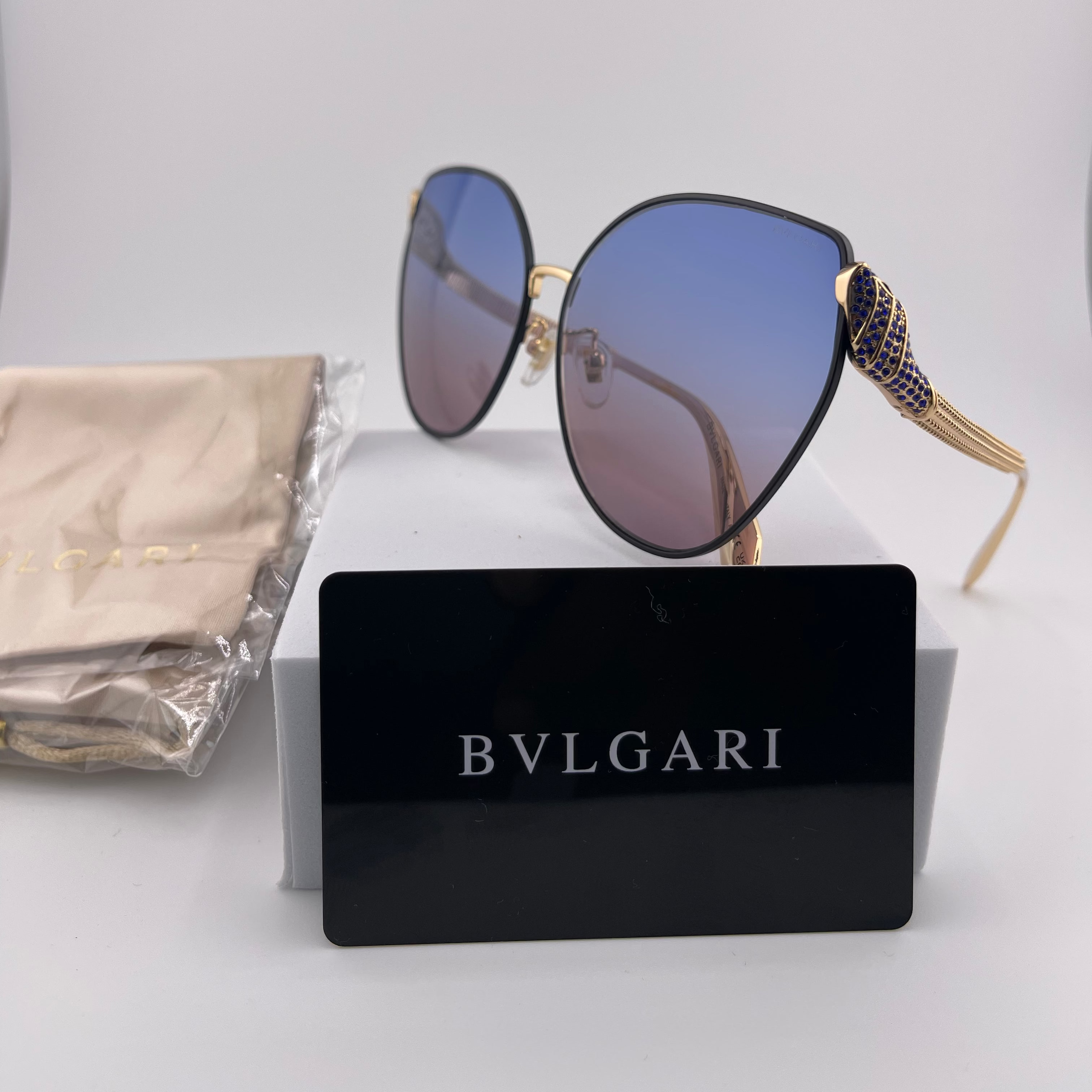 Bvlgari Serpenti Forever Sunglasses Snake head