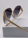 Bvlgari Luxury Chain-Detail Sunglasses – Bold Sophistication