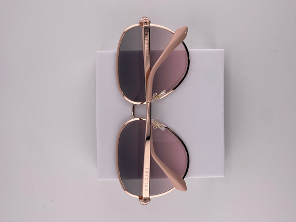 B.LGARI Women's Rose Gold Aviator Sunglasses | Luxury Designer Eyewear