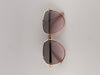 B.LGARI Women's Rose Gold Aviator Sunglasses | Luxury Designer Eyewear