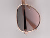 B.LGARI Women's Rose Gold Aviator Sunglasses | Luxury Designer Eyewear
