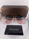 B.LGARI Women's Rose Gold Aviator Sunglasses | Luxury Designer Eyewear