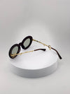 Jacquemus Oval Retro Vision Sunglasses – Noir Edition
