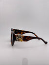 Lowe Tortoise Luxe Frames – Monogram Edition
