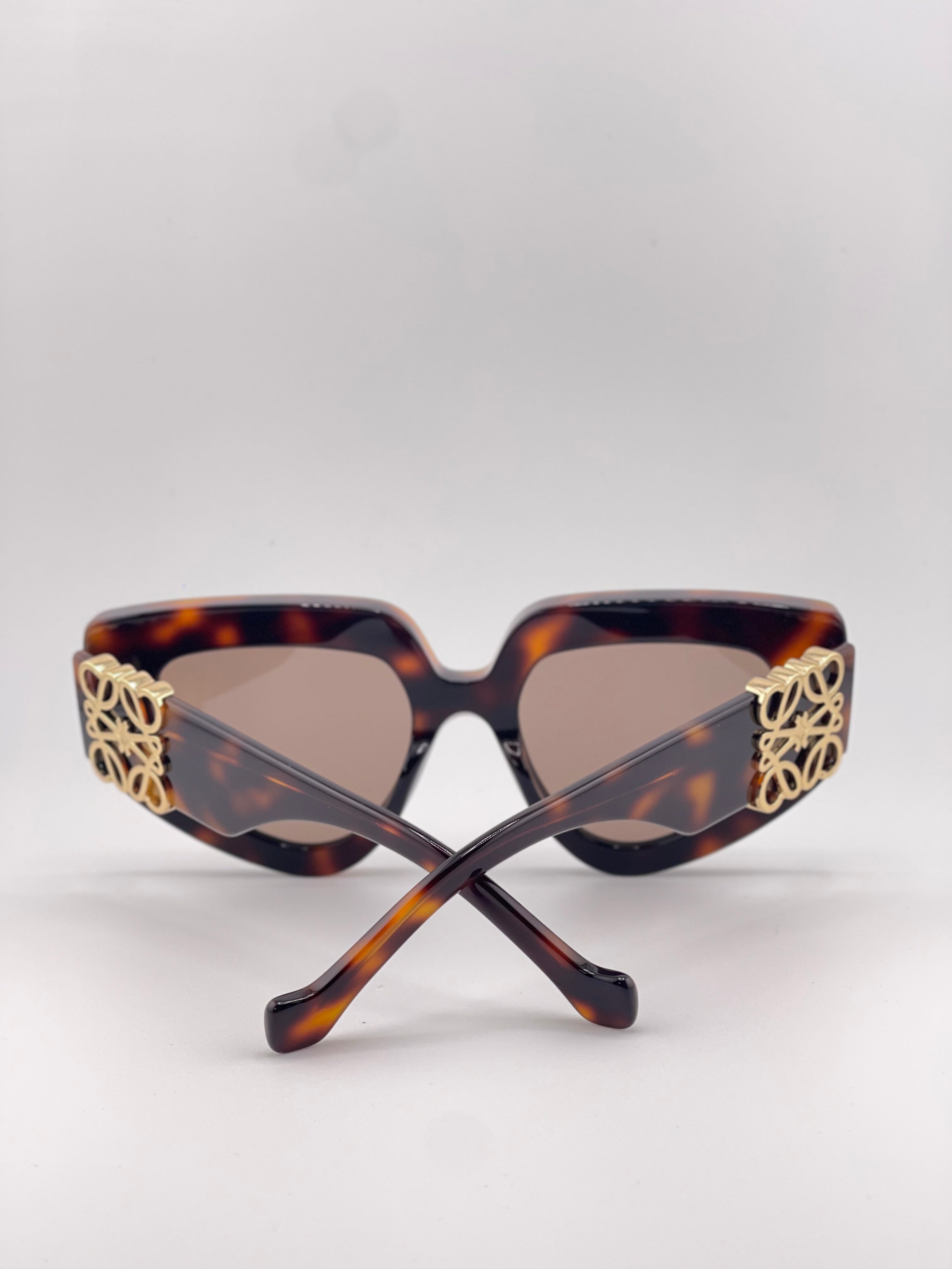 Lowe Tortoise Luxe Frames – Monogram Edition