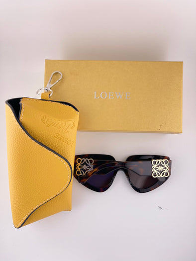 Lowe Tortoise Luxe Frames – Monogram Edition