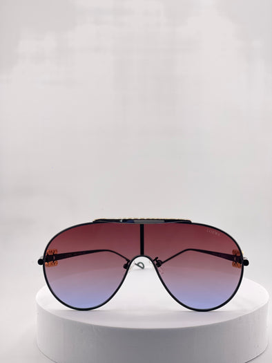 Loewe Golden Mirage Shield Shades – Luxe Edition