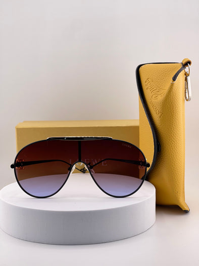 Loewe Gradient Visor Shield – Amber Luxe Edition