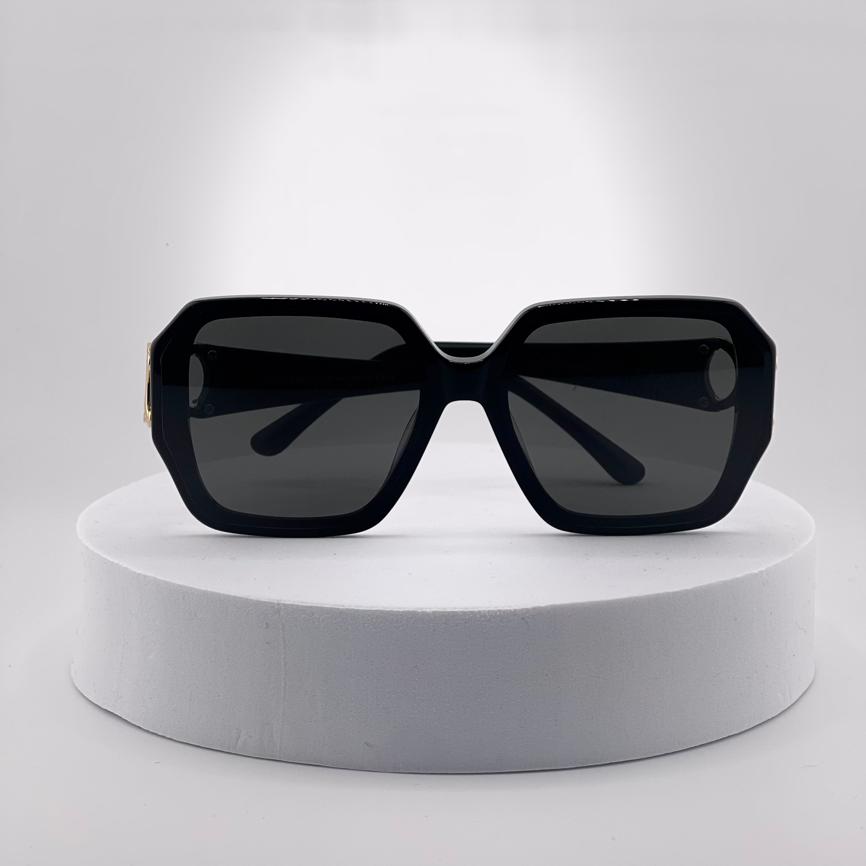 Celine Triomphe 01 Acetate Sunglasses – Black