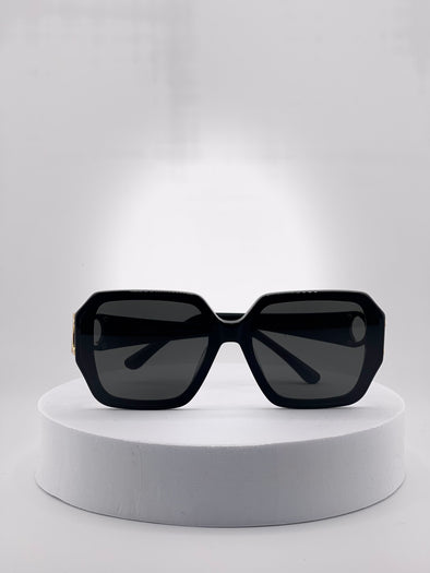 CELINE Paris Women's Black Square Sunglasses | Bold Luxury Fashion