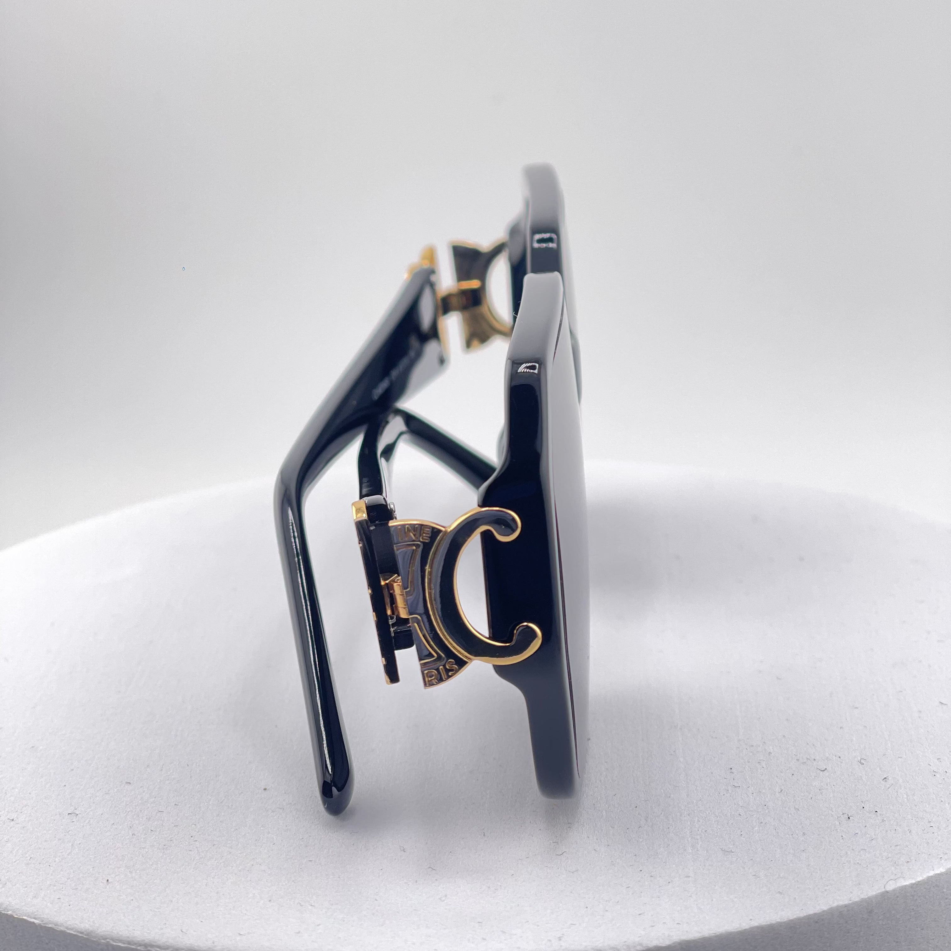 Celine Triomphe 01 Acetate Sunglasses – Black