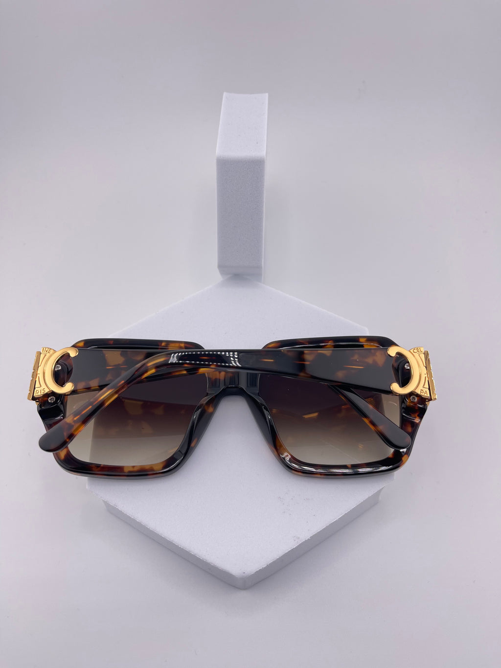 CELINE Regal Luxe Tortoise Shell Sunglasses