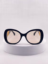 CHANEL LuxeGold Shield Sunglasses – Bold Elegance Redefined