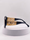 CHANEL LuxeGold Shield Sunglasses – Bold Elegance Redefined