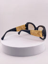 CHANEL LuxeGold Shield Sunglasses – Bold Elegance Redefined
