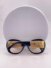 CHANEL LuxeGold Shield Sunglasses – Bold Elegance Redefined