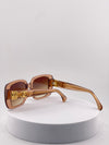 CHANEL Ombre Luxe Square Sunglasses – Rose Brown Gradient Elegance