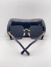 Chanel Women's Black Square Sunglasses | Luxury Designer Eyewear