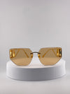 30Montaigne S7U
Purple-to-Pink Gradient Square Sunglasses