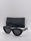 Bottega Veneta Cat Eye Black Sunglasses – Classic Glamour, Modern Edge