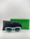 Bottega Veneta Cat Eye Green Sunglasses – Bold Elegance with a Fresh Twist