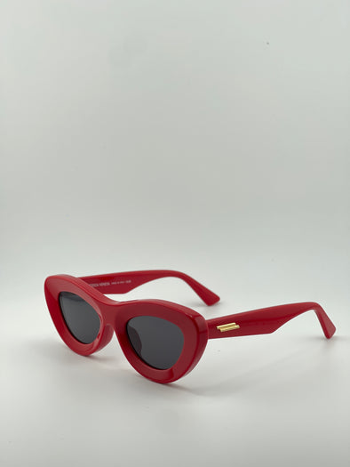 BV Cat Eye Red Sunglasses