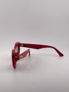 BV Cat Eye Red Sunglasses