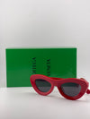 BV Cat Eye Red Sunglasses