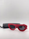BV Cat Eye Red Sunglasses