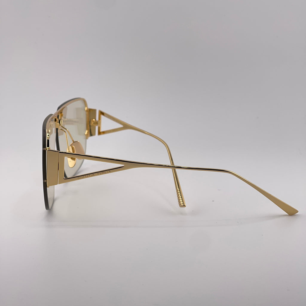 Bottega Veneta  Gold and Transparent  – Modern Minimalism