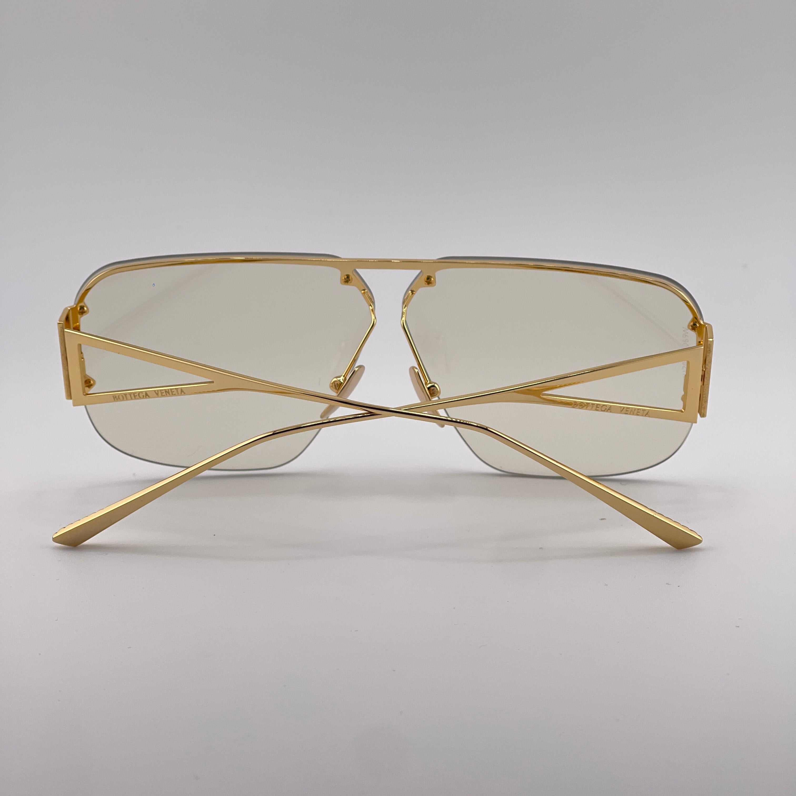 Bottega Veneta  Gold and Transparent  – Modern Minimalism