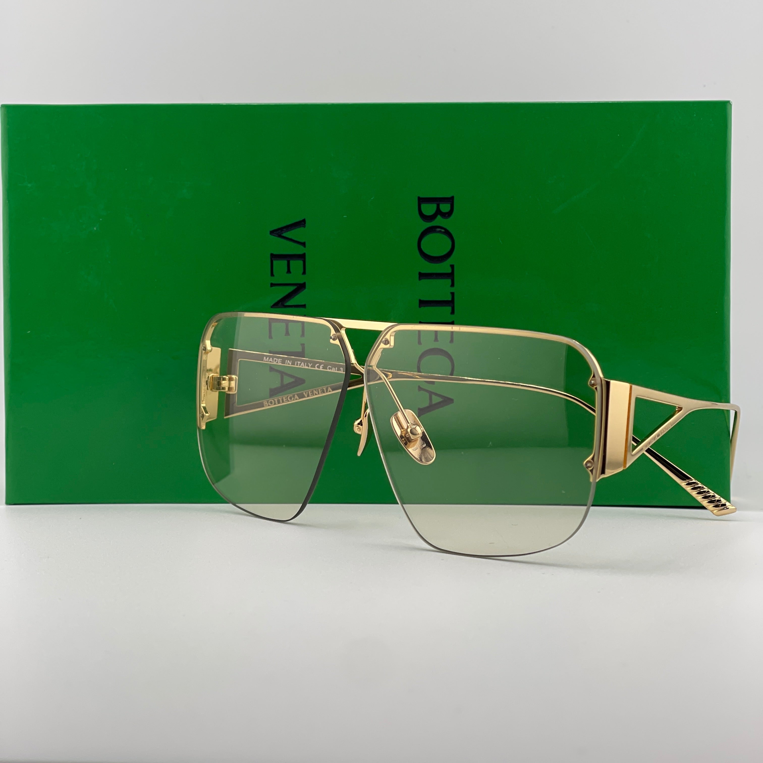 Bottega Veneta  Gold and Transparent  – Modern Minimalism