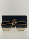 Versace Square Face Light Purple Sunglasses – Statement Style with a Soft Touch