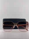Versace Square Face Pink Sunglasses – Bold Geometry, Feminine Flair